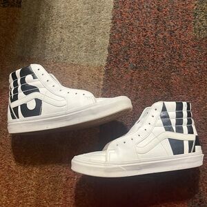 Leather Hightop Vans